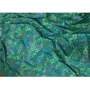 Buy cheap Foil Hologram Double Knitted Printed Nylon Fabric For Leotard Garments from wholesalers