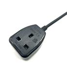 Uk Power Cable 13A 250V IEC C14 To 1 Way Socket UK Standard Electric Extension
