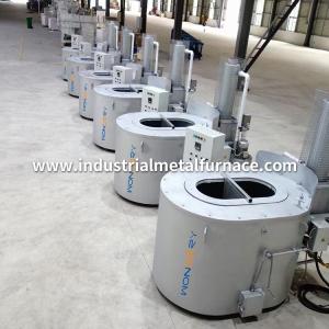 Wholesale Gas Fired Graphite Crucible 300 to 1000 kg Industrial Aluminum Melting Furnace with Recuperator from china suppliers
