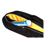 Single Shoulder Polyester Tennis Racket Bag 75x16x30cm With Shoe Compartment