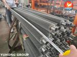 Serrated Finned Tubes ASME SA192 Carbon Steel Base Tube And CS Fins For