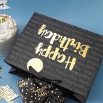 Zhejiang 's Gravure Printing Ivory Board Paper Bag Affordable Happy Birthday