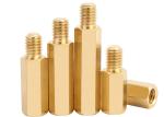 M6 M10 BrassH80 C83600 C69300 C69400 Male And Female Hex Head Standoff Gold