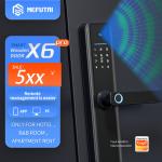 Anti Corrosion Smart Camera Door Lock Password Biometric Smart Camera Lock