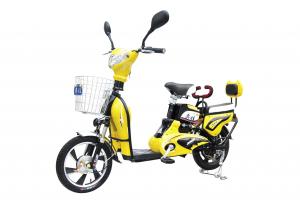 China 350W 6 T Adult Electric Bike with Pedals / Intelligent Electric Powered Bicycle on sale