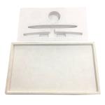 Biodegradable Bagasse Pulp Molded Gift Paper Tray Packaging Color Pulping Paper