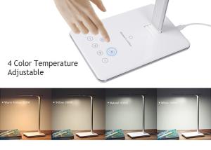 Wholesale DC5V 3A 10W Table Lamp Wireless Charger 4 Color 3 Brightness from china suppliers