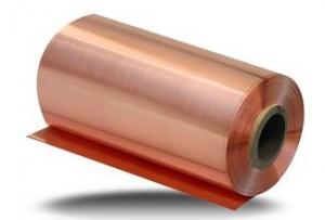 Wholesale Color Uniformity Copper Flashing Rolls , ISO RA Annealed Soft Copper Foil from china suppliers