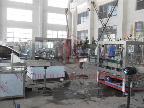 Craft Beer Bottle Filling Machine , Aqua Water Soft Beverage Carbonated Drink