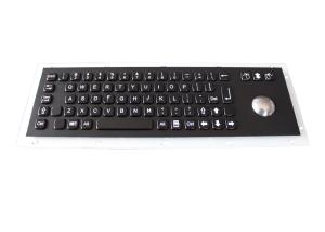 Wholesale Vandal Proof Black Metal Keyboard Durable Optical Trackball For Kiosk from china suppliers