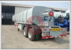 Wholesale Bitumen Liquid Tank Trailers , Bulk Chemical Tanks With Burner Heating System from china suppliers