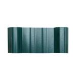 Modern Design Plain Roof Tiles 1130mmx11800mm Black ASA PVC Sheet for Warehouse