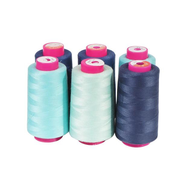 Polyester Cotton Thread Durable 20/2 20/3 40/2 Spun Yarn for Women's Clothing