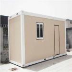 eps sandwich panel 20ft living container house with a bedroom and bath