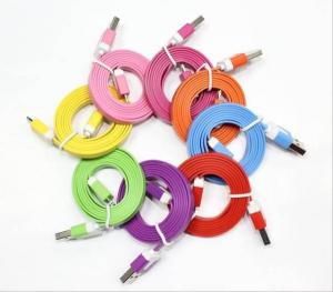 China Colorful USB Cable Charging Cable for Apple Iphone 5 on sale