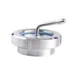 10bar Sanitary Stainless Steel 304/316L Welded Tube Union Sight Glass with Wiper