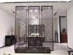 Black Metal Laser Cut Panels For Facade Wall Cladding Curtain Wall Ceiling