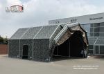 Camouflage Color Relocatable Aircraft Hangar 25 X 50 Side Hard Wall WITH