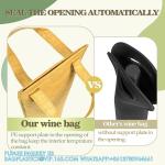 Tyvek Bottle Bag, DuPont insulated Wine Carrier Tote Holders, Portable Gift Bags