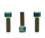 Non Standard Titanium Alloy Screw Hexagonal Cuphead Screws Color Zinc Full