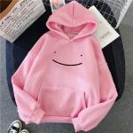Polyester Hoodie Sweatshirts For Sublimation Printing Smile Face Women'S Casual