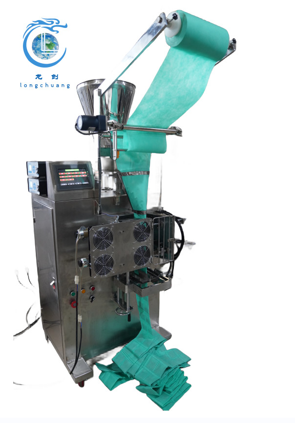 Desiccant Sachet Automatic Ultrasonic Sealing Packaging Machine PLC Control