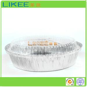 Wholesale Thin Round Aluminium Foil Container Easy To Pack Aluminum Foil Food Tray from china suppliers
