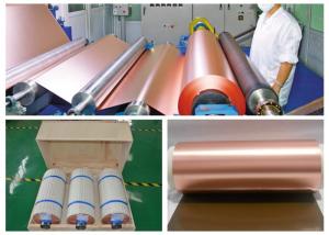 Wholesale 1 / 2 OZ High Elongation Copper Foil Sheet Roll , Red / Black Thin Copper Foil from china suppliers