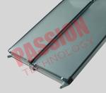 Compact Swimming Pool Solar Water Heater Flat Plate Black Chrome Coating
