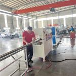 HDPE Plastic Pipe Making Machine , Agricultural Irrigation Pipe Gas Tube