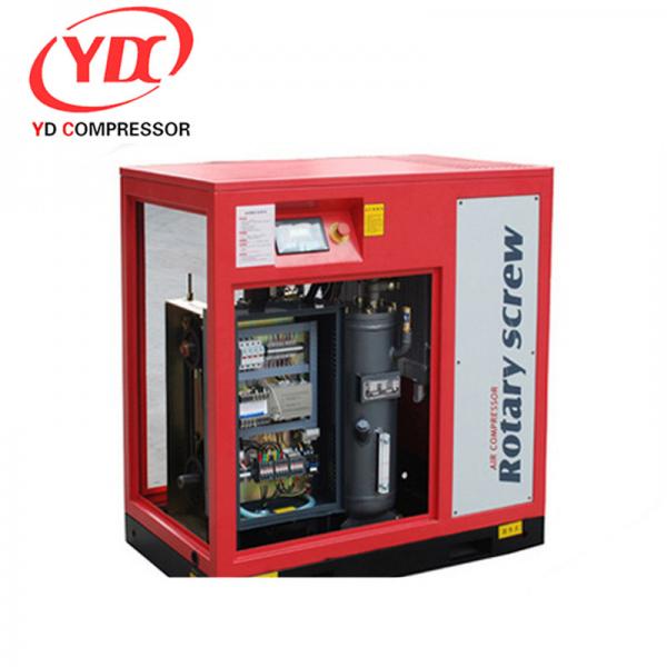 Quality Red Color Screw Type Air Compressor Durable With One Year Warranty for sale