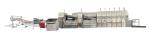 Ink Two Colour Flexo Printing Machine Slotting Die Cutting Machine