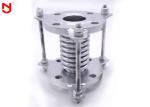 SS Edge Metal Bellows Expansion Joints High Temperature With Flat Welding