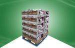 Point Of Sale Pop Cardboard Displays Pdqs For Sport Socks , Environment Friendly