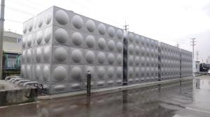 Wholesale High strength sectional customized size pressed galvanized steel water tank from china suppliers