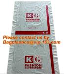 Clear Polyethylene Dry Cleaning Garment Bags On Rolls, Dry clean perforated