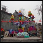 Amusement park portable mini happy jellyfish rides