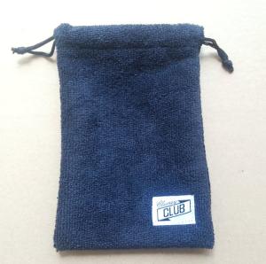 Wholesale 280gsm SMETA GOTS Packaging Drawstring Bags Microfiber Pouch Bag ISO9001 from china suppliers