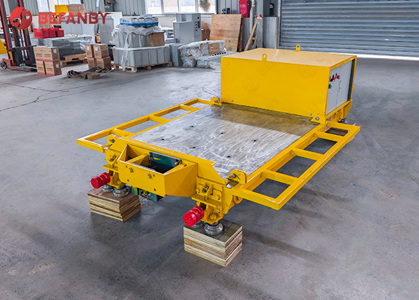 Custom Countertops Rail Sliding Line Transport Cart