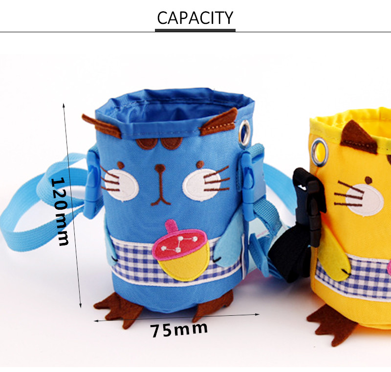 Portable Oxford Baby Milk Bottle Bag With Adjuster Shoulder Strap