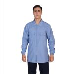 CN88/12 FR Work Shirt 7.5oz Twill Long Sleeve Button Up Uniform Shirt NFPA2112