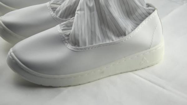 Antistatic esd cleanroom pvc workshop booties working safety long boots for food