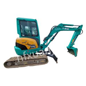 Wholesale Second Hand 135 Kubota Mini Digger Hydraulic Backhoe Excavator 3T from china suppliers
