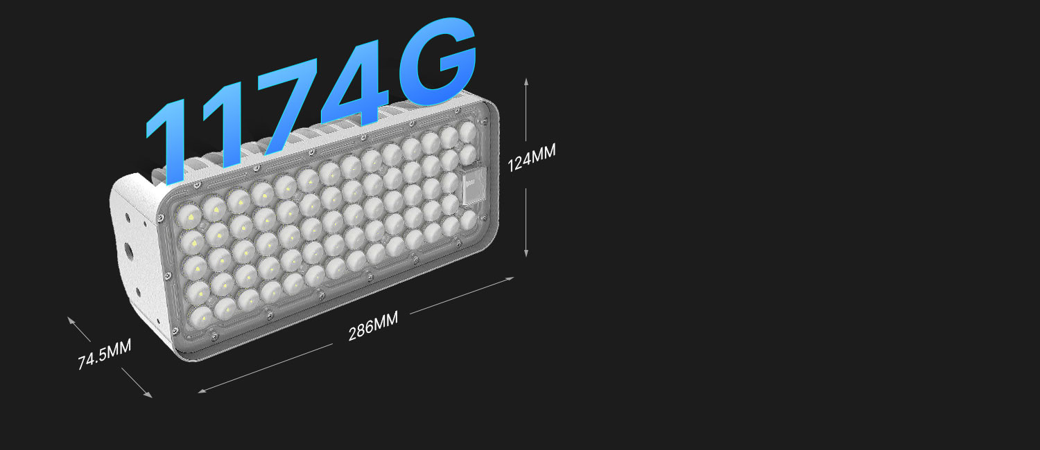 Billboard LED High Mast Light 175lm/W Waterproof Outdoor Stadium Light