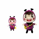 3D PP Cotton Filling Plush Enterprise Mascot Gifts