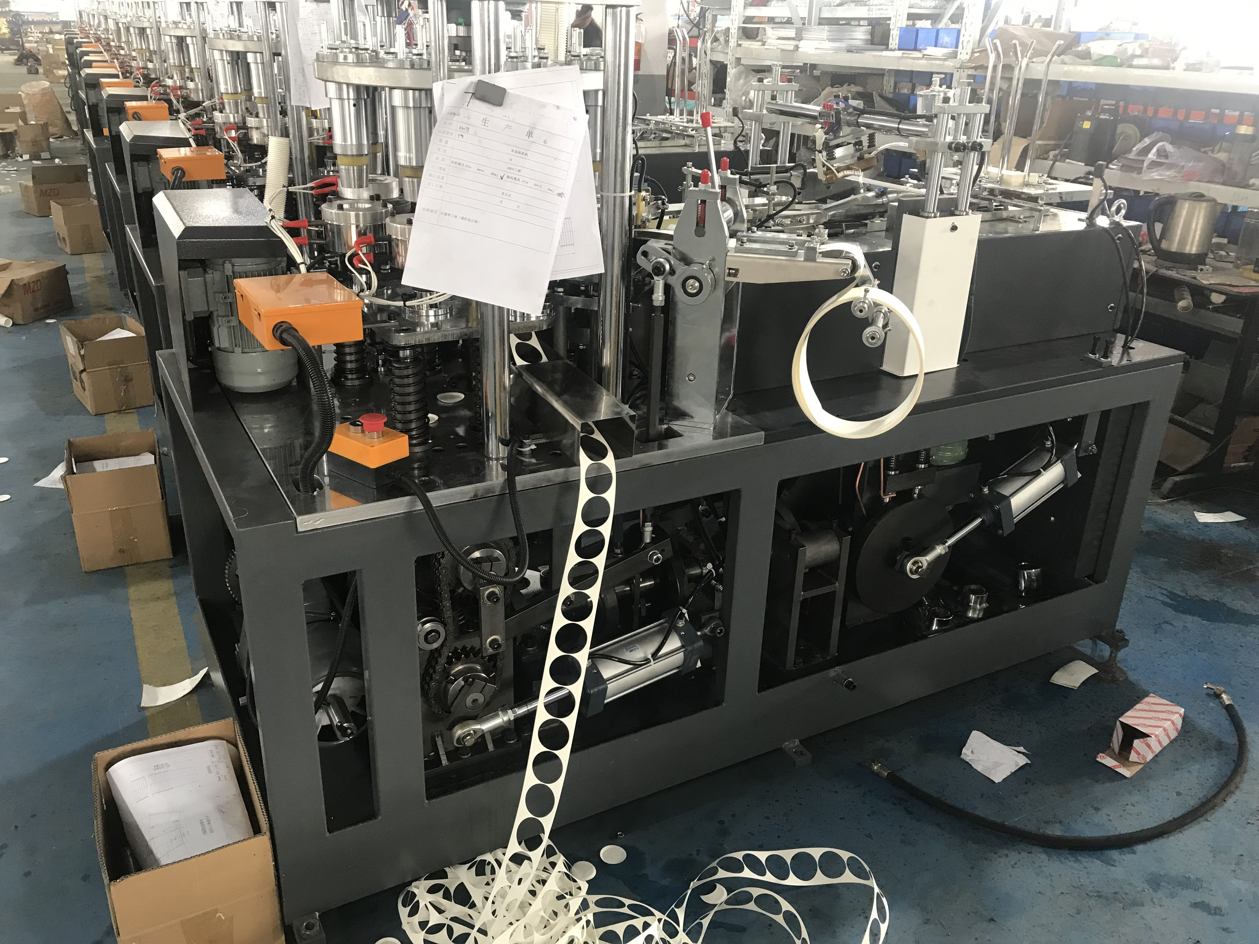 Disposable Paper Coffee Cup Production Machine for Small Business Top 65-85pcs/Min 3-16oz Paper Cup Making Machine