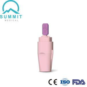 Wholesale Clinical Safety Blood Lancet with Auto Retractable Needle 28G/1.8mm 30G/1.5mm from china suppliers