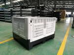 large plastic collapsible crates for fruits and vegetables logistics pallets