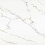 Anti Pollution White Quartz Countertops 3200*1600 Quartz Kitchen Worktops