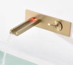 LED Luminous Concealed Waterfall New Design Faucets